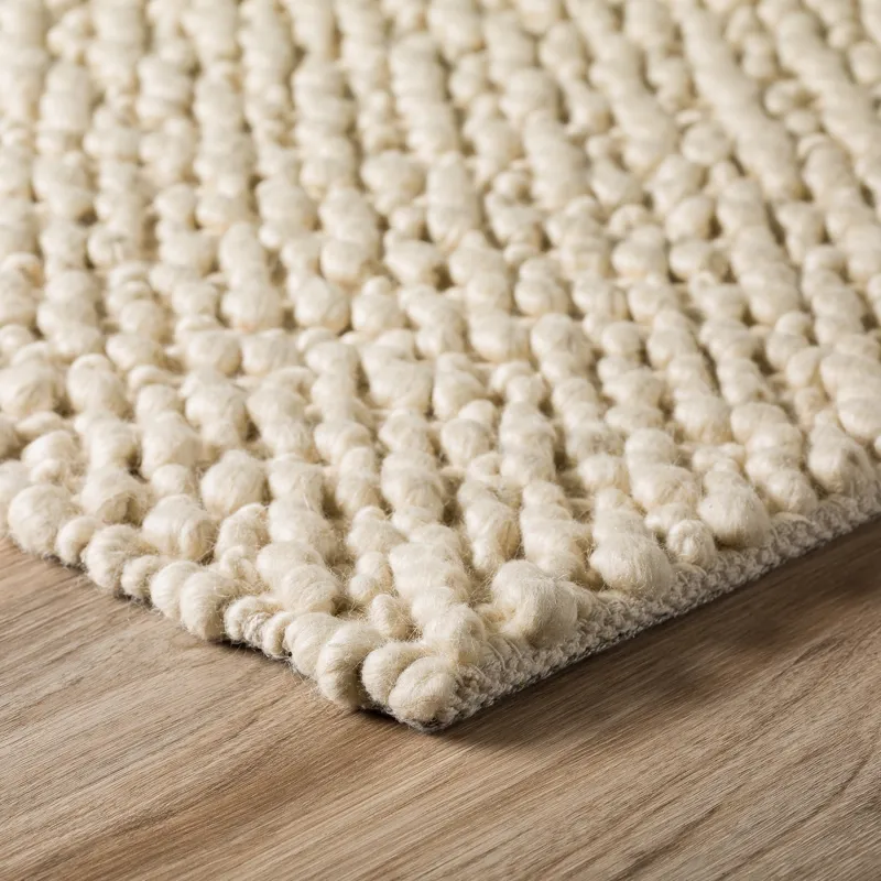 Gorbea Vanilla 2\'3\" x 7\'6\" Runner Rug