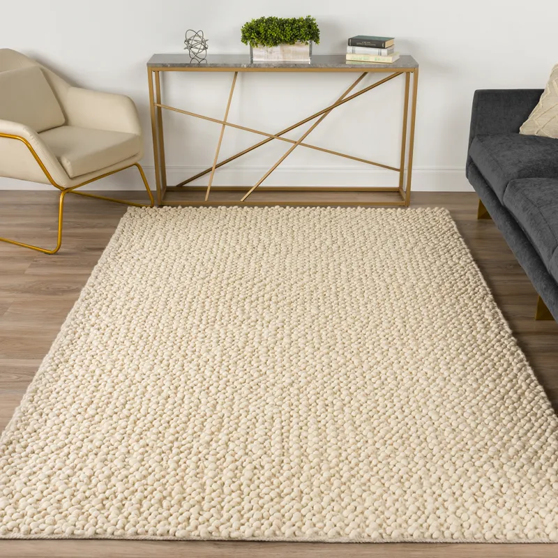 Gorbea Vanilla 3\'6\" x 5\'6\" Rug
