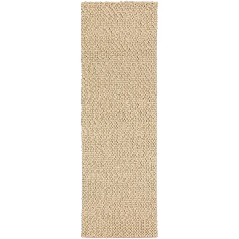 Gorbea Vanilla 2\'3\" x 7\'6\" Runner Rug