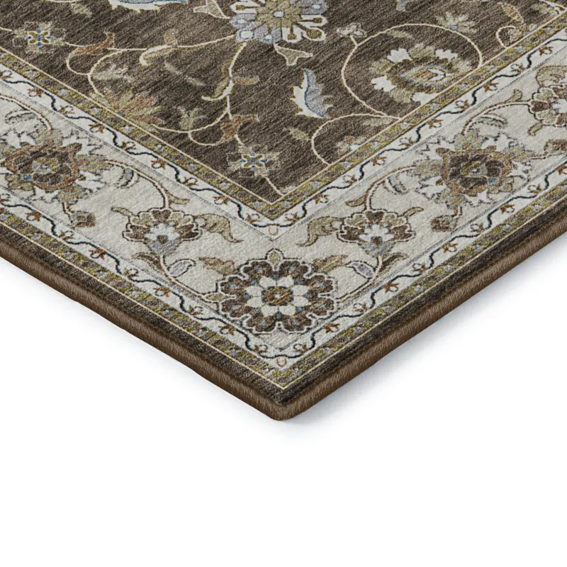 Luxury Washable Hatay Chocolate 10\' x 14\' Rug