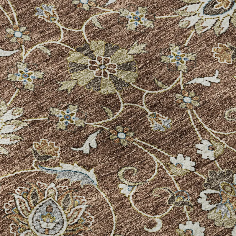 Luxury Washable Hatay Paprika 1\'8\" x 2\'6\" Rug