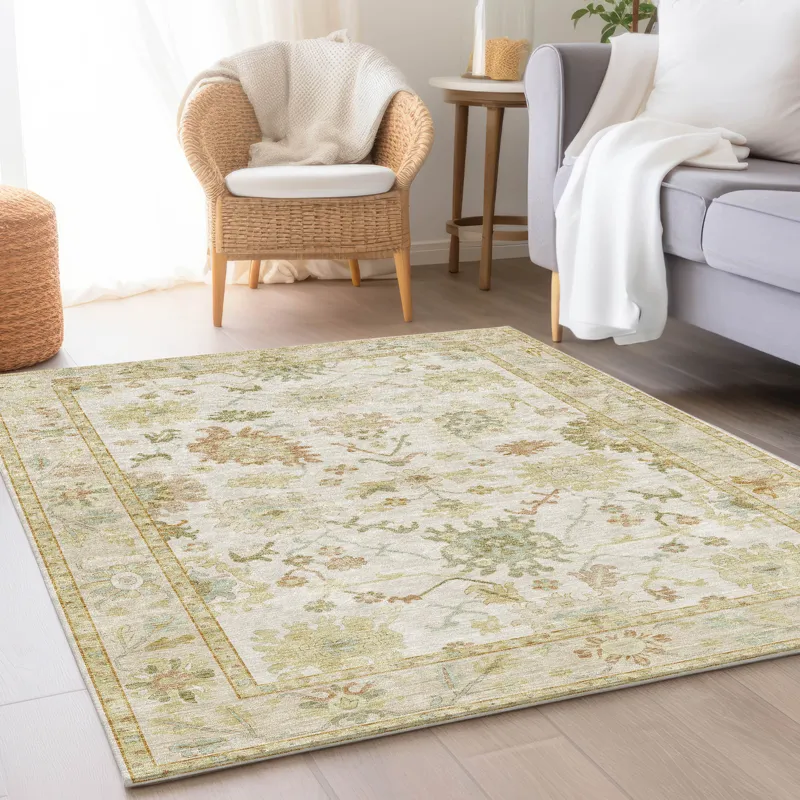 Luxury Washable Hatay Ivory 8\' x 10\' Rug