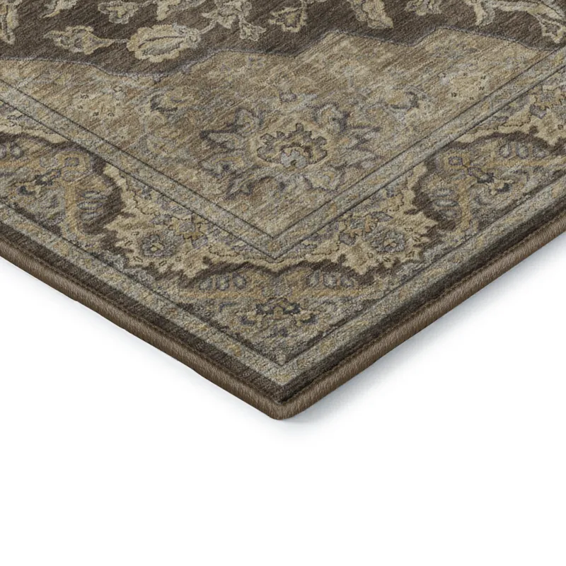 Luxury Washable Hatay Chocolate 8\' x 10\' Rug
