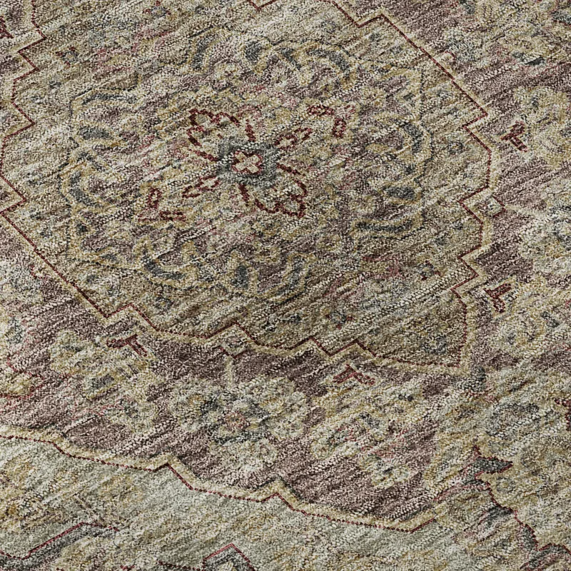 Luxury Washable Hatay Garnet 5\' x 7\'6\" Rug