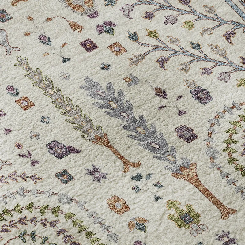 Luxury Washable Hatay Ivory 8\' x 10\' Rug