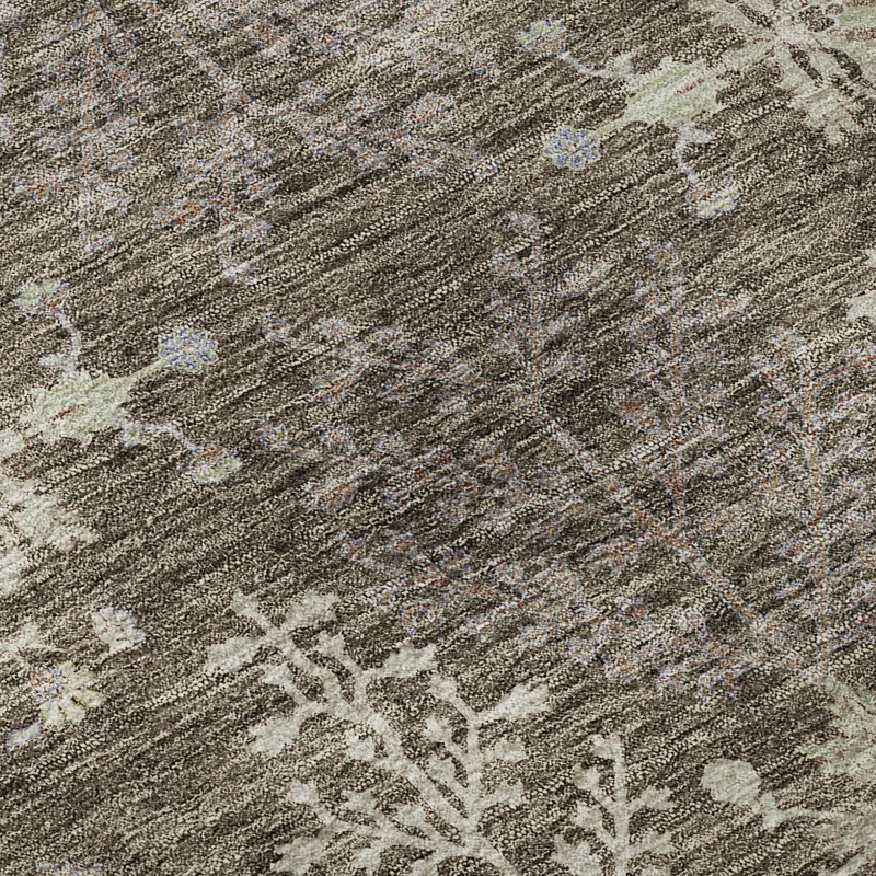 Luxury Washable Hatay Brown 9\' x 12\' Rug