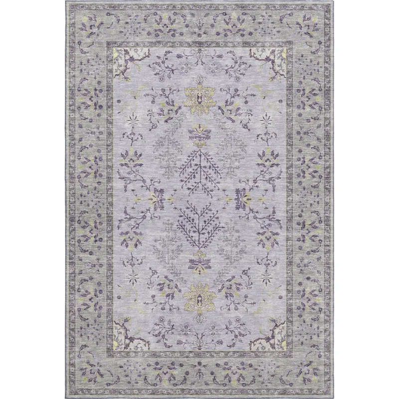 Luxury Washable Hatay Lavender 9\' x 12\' Rug