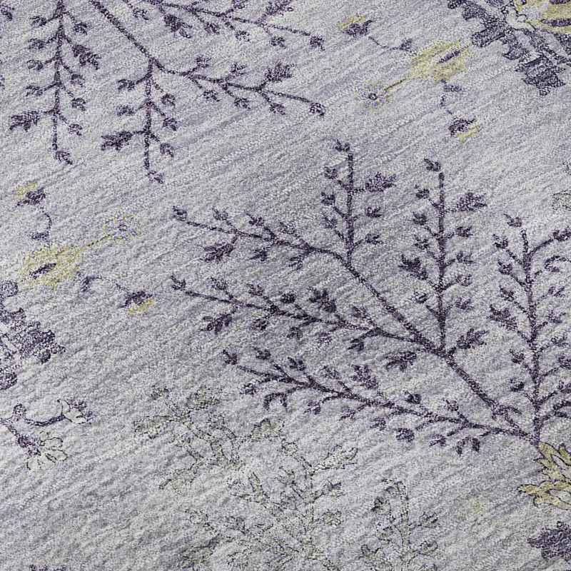 Luxury Washable Hatay Lavender 9\' x 12\' Rug