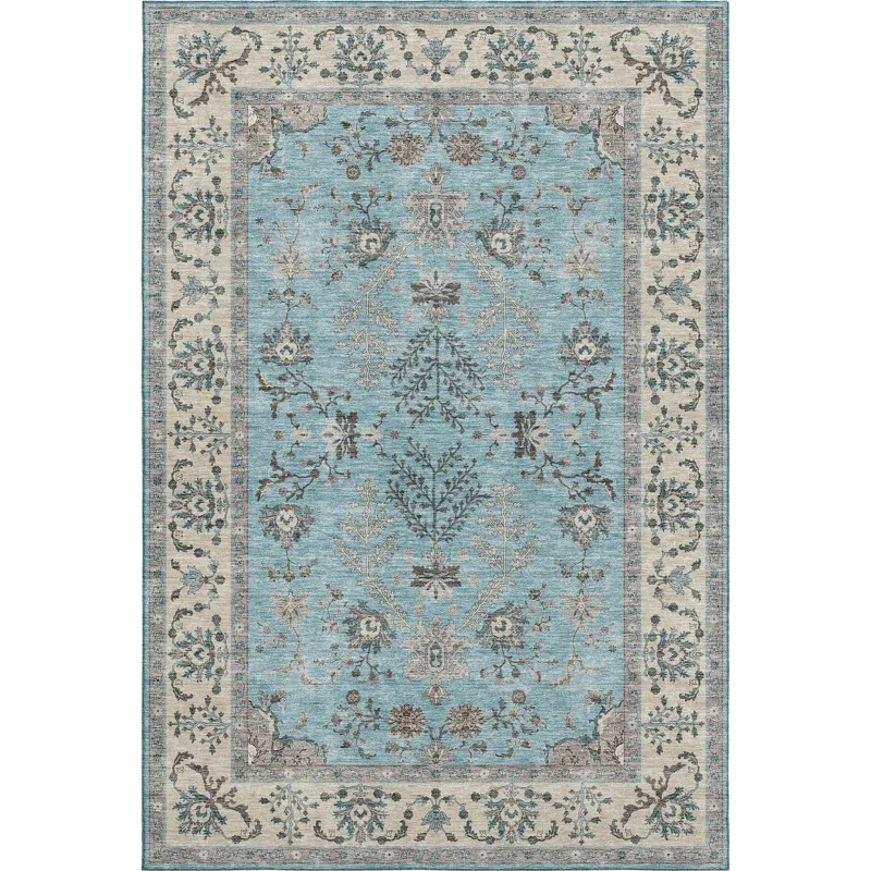 Luxury Washable Hatay Sky 10\' x 14\' Rug