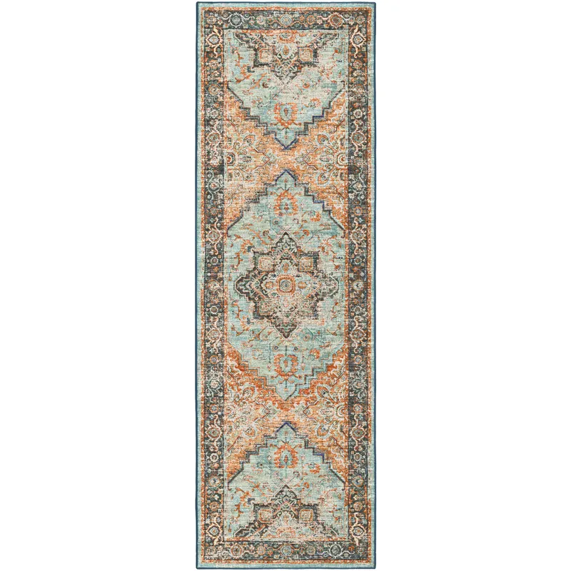 Jericho Mist 2\'6\" x 10\' Runner Rug