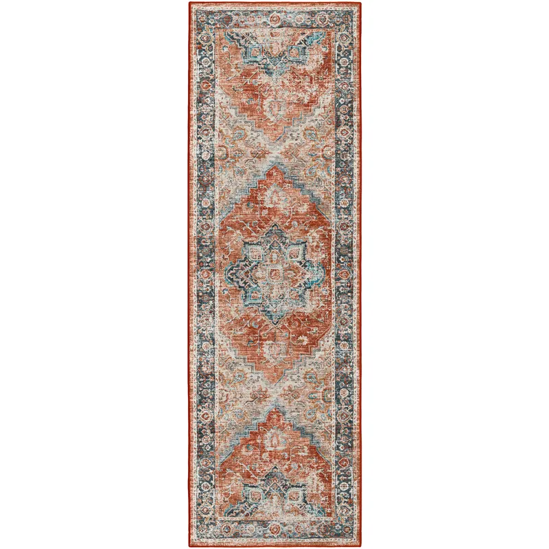 Jericho Spice 2\'6\" x 12\' Runner Rug