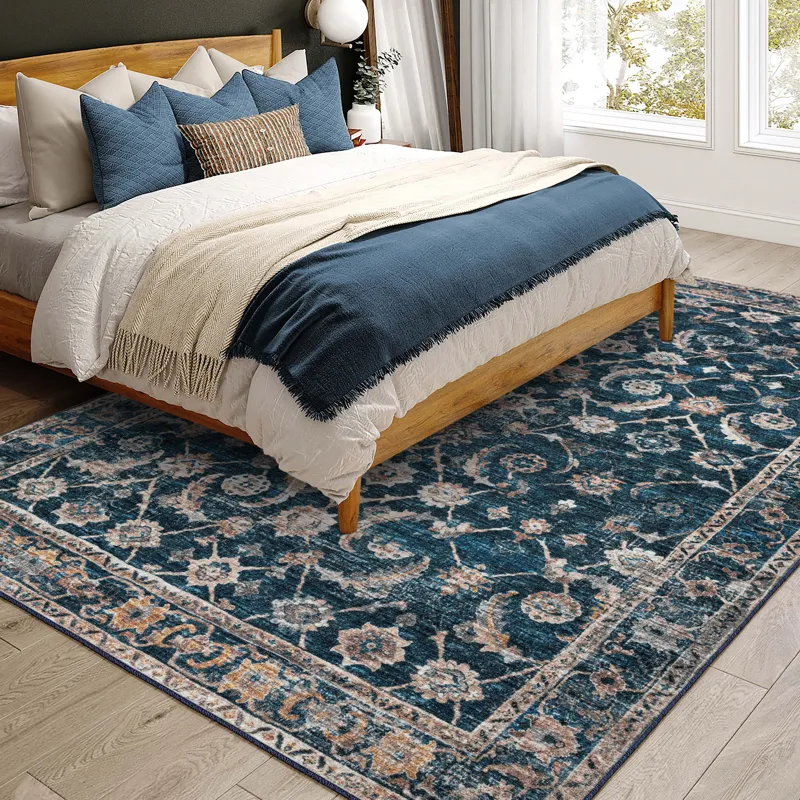 Jericho Navy 8\' x 10\' Rug