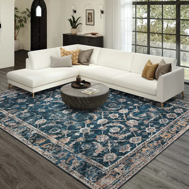 Jericho Navy 8\' x 10\' Rug