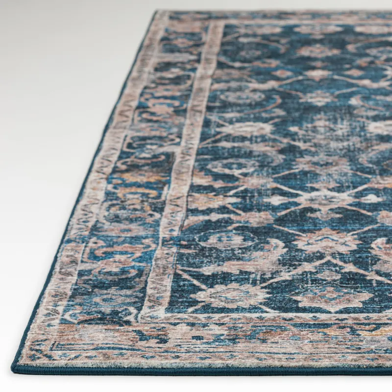 Jericho Navy 10\' x 10\' Round Rug
