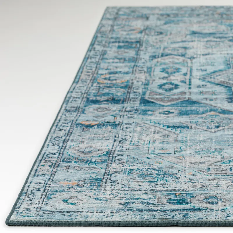 Jericho Denim 2\'6\" x 10\' Runner Rug
