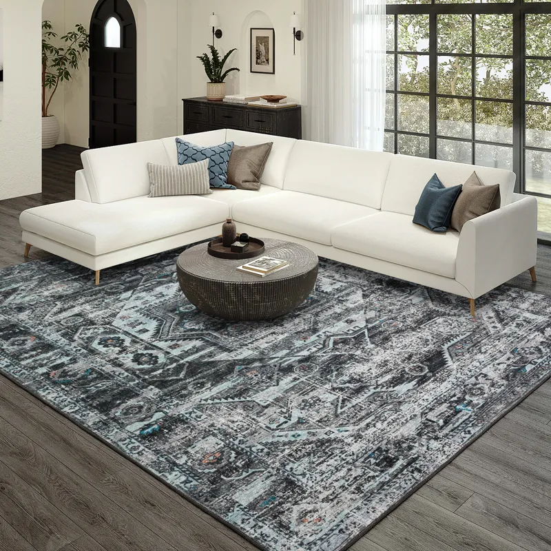 Jericho Steel 10\' x 14\' Rug