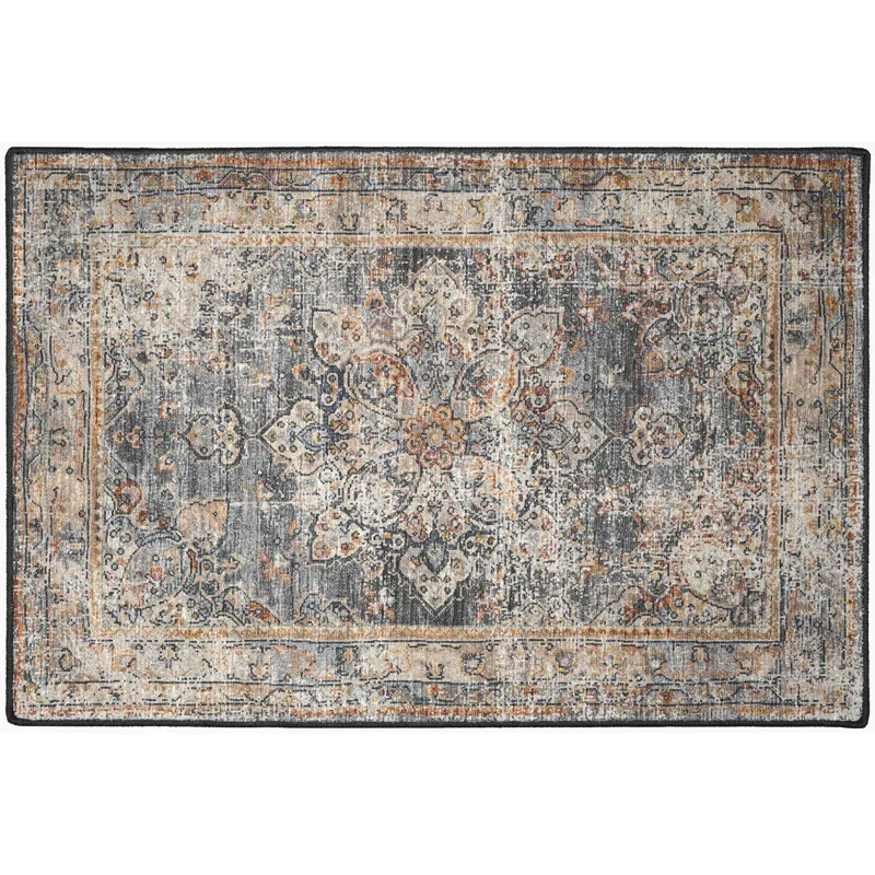 Jericho Charcoal 2\' x 3\' Rug