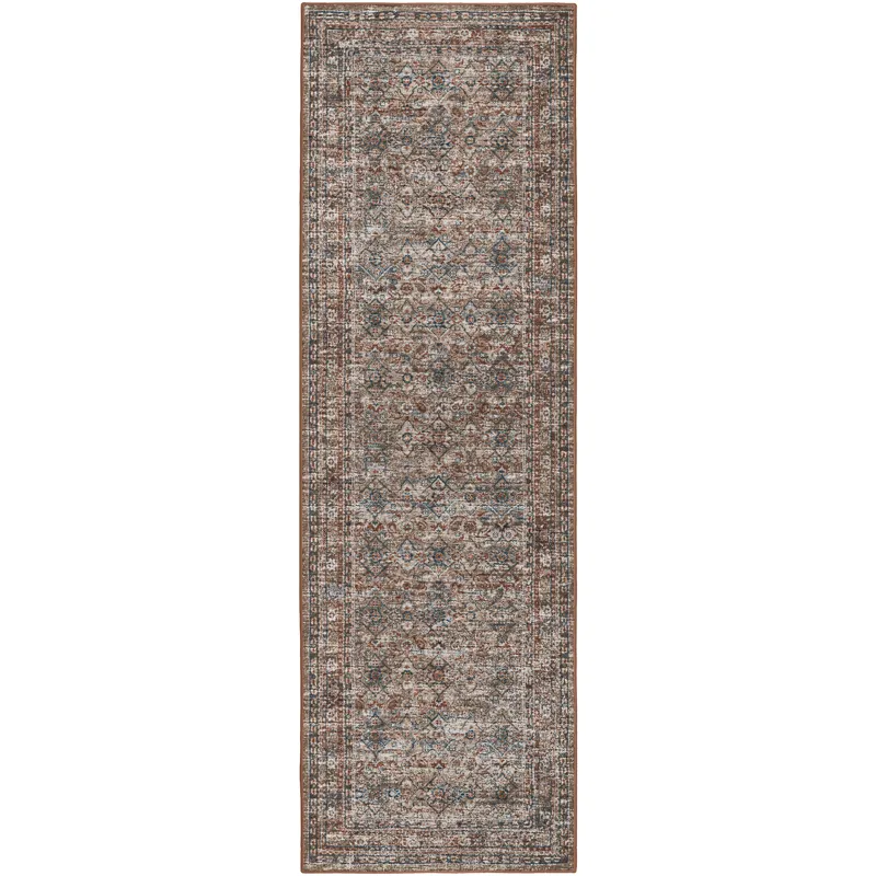 Jericho Latte 2\'6\" x 10\' Runner Rug