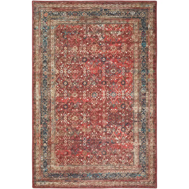 Jericho Scarlett 5\' x 7\'6\" Rug