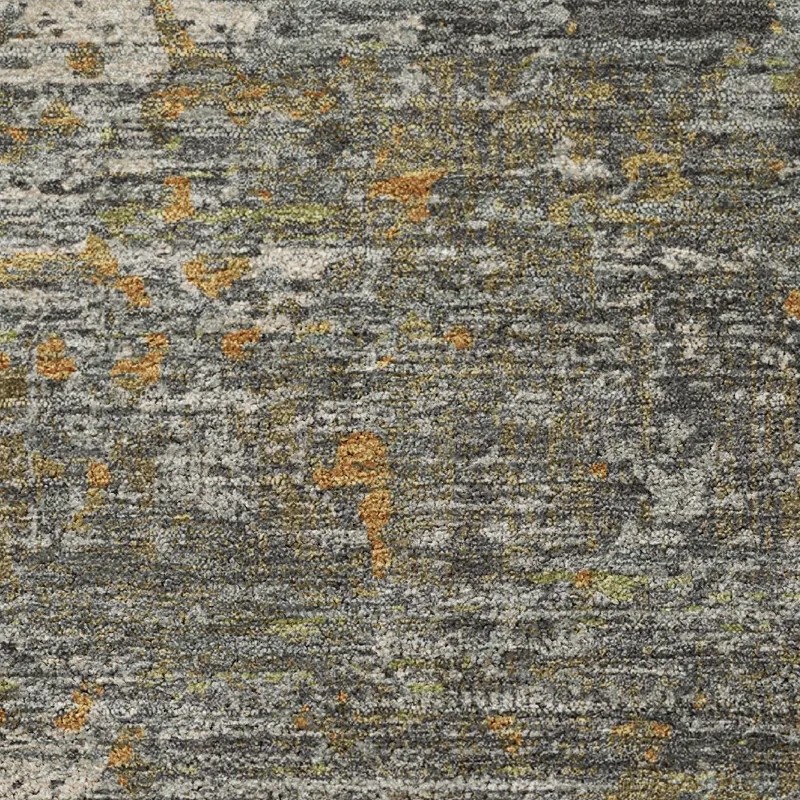 Luxury Washable Indoor/Outdoor Kochi Gray 8\' x 10\' Rug