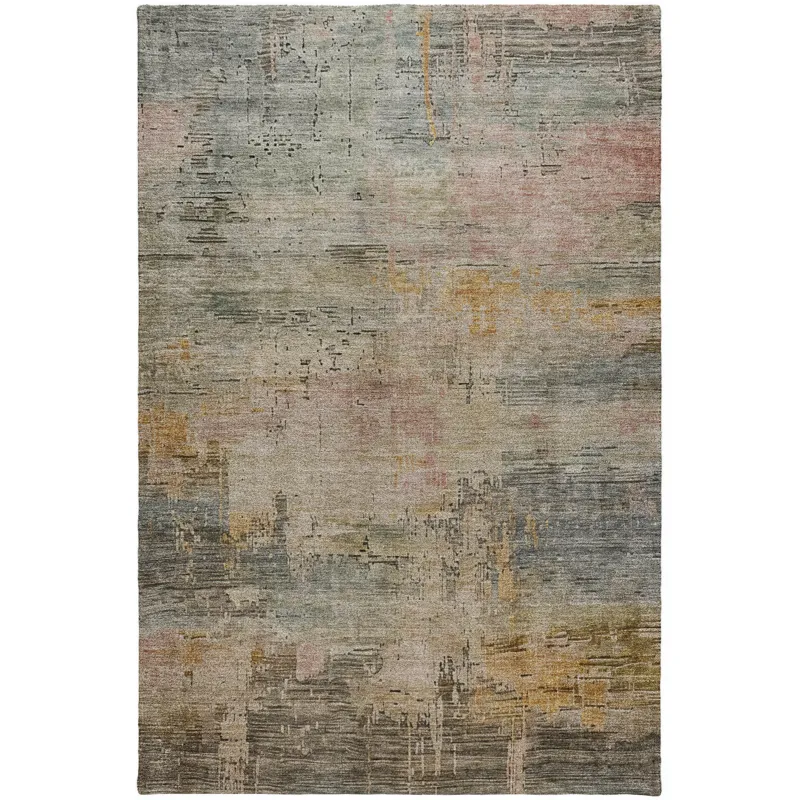 Luxury Washable Indoor/Outdoor Kochi Granite 9\' x 12\' Rug