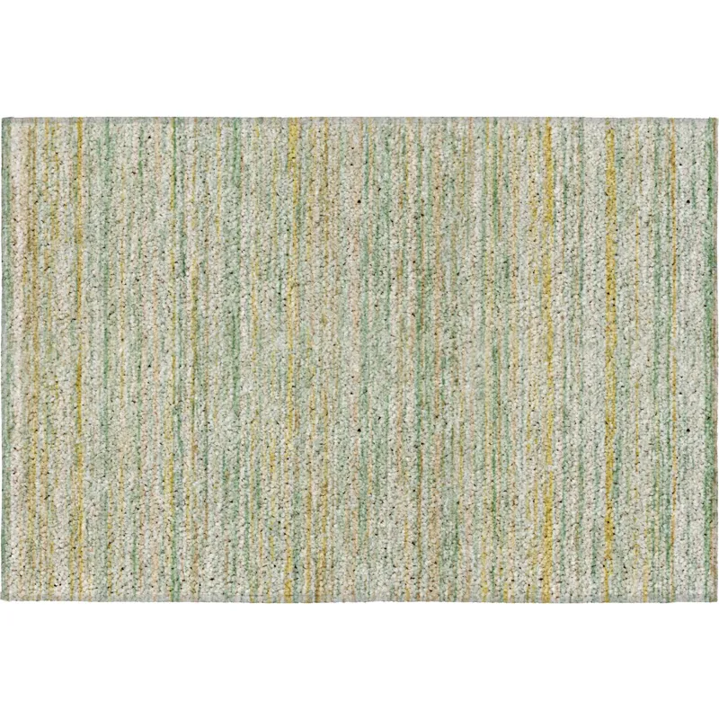 Luxury Washable Indoor/Outdoor Kochi Mint 1\'8\" x 2\'6\" Rug