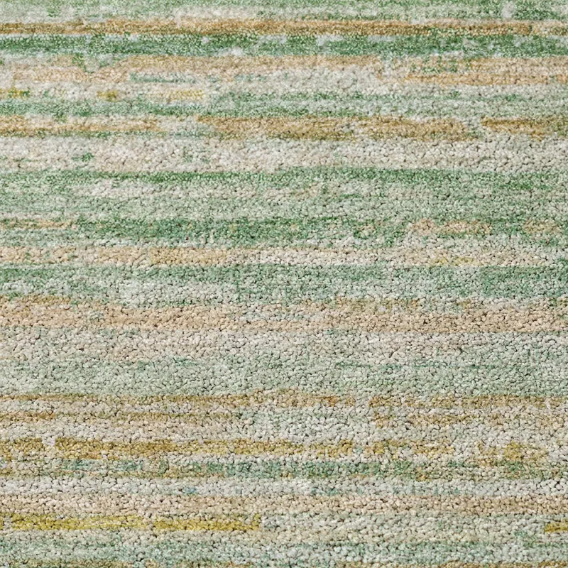 Luxury Washable Indoor/Outdoor Kochi Mint 2\'6\" x 3\'10\" Rug