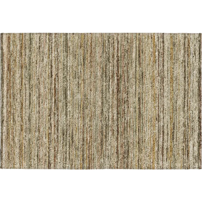 Luxury Washable Indoor/Outdoor Kochi Mocha 1\'8\" x 2\'6\" Rug