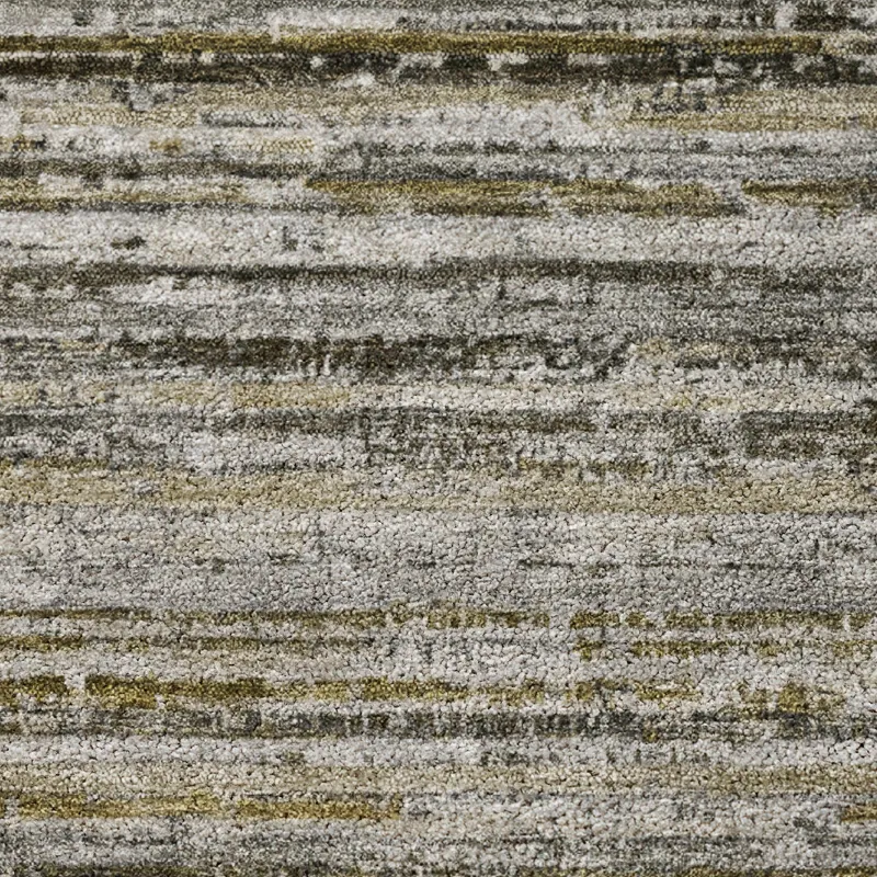 Luxury Washable Indoor/Outdoor Kochi Pewter 10\' x 14\' Rug