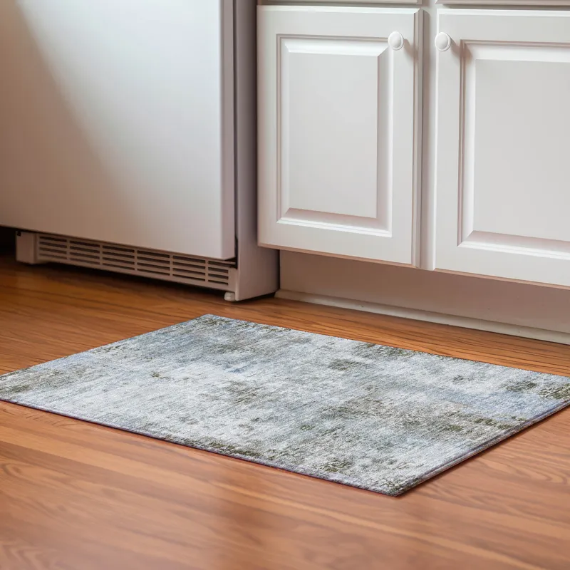 Luxury Washable Indoor/Outdoor Kochi Mocha 1\'8\" x 2\'6\" Rug