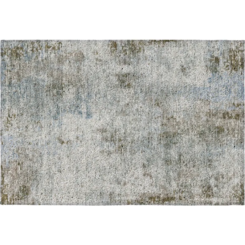 Luxury Washable Indoor/Outdoor Kochi Mocha 1\'8\" x 2\'6\" Rug