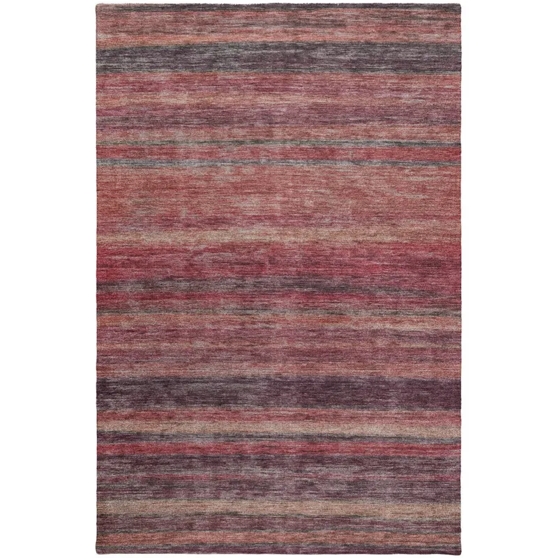 Luxury Washable Indoor/Outdoor Kochi Merlot 2\'6\" x 3\'10\" Rug