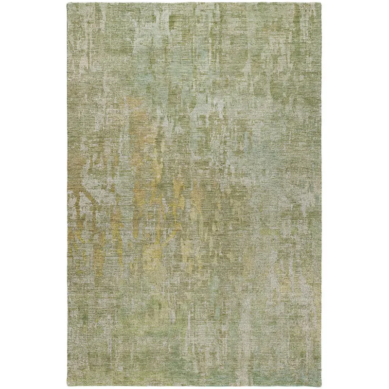 Luxury Washable Indoor/Outdoor Kochi Sage 9\' x 12\' Rug