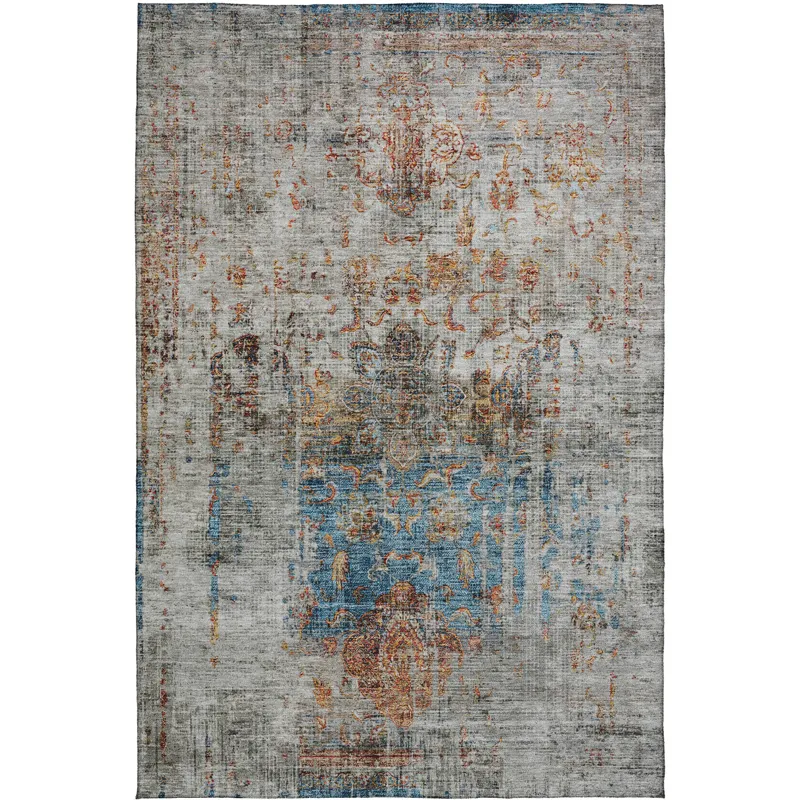 Indoor/Outdoor Karaj Copper 3\' x 5\' Rug