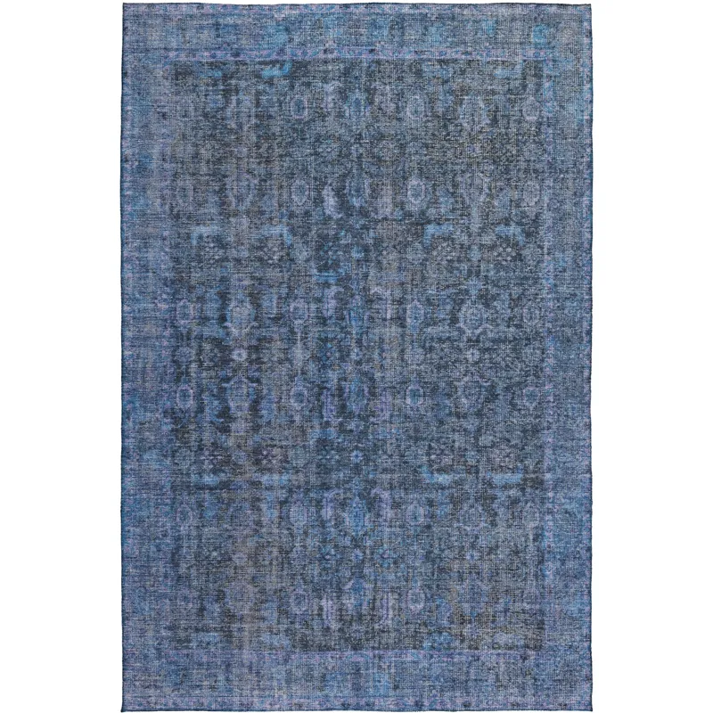 Indoor/Outdoor Karaj Blue 10\' x 14\' Rug