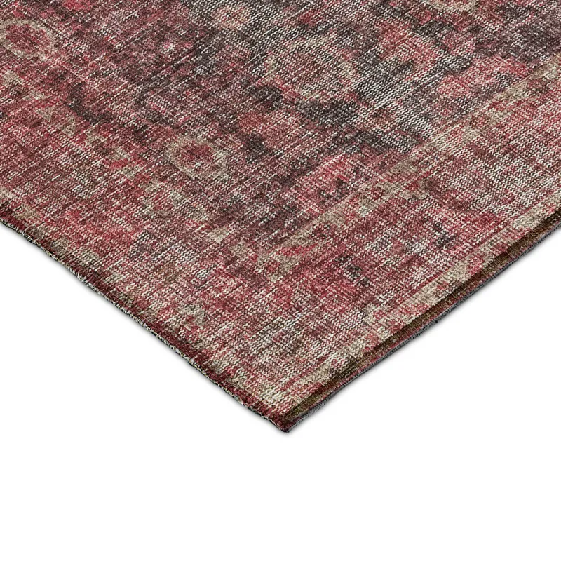 Indoor/Outdoor Karaj Pink 3\' x 5\' Rug