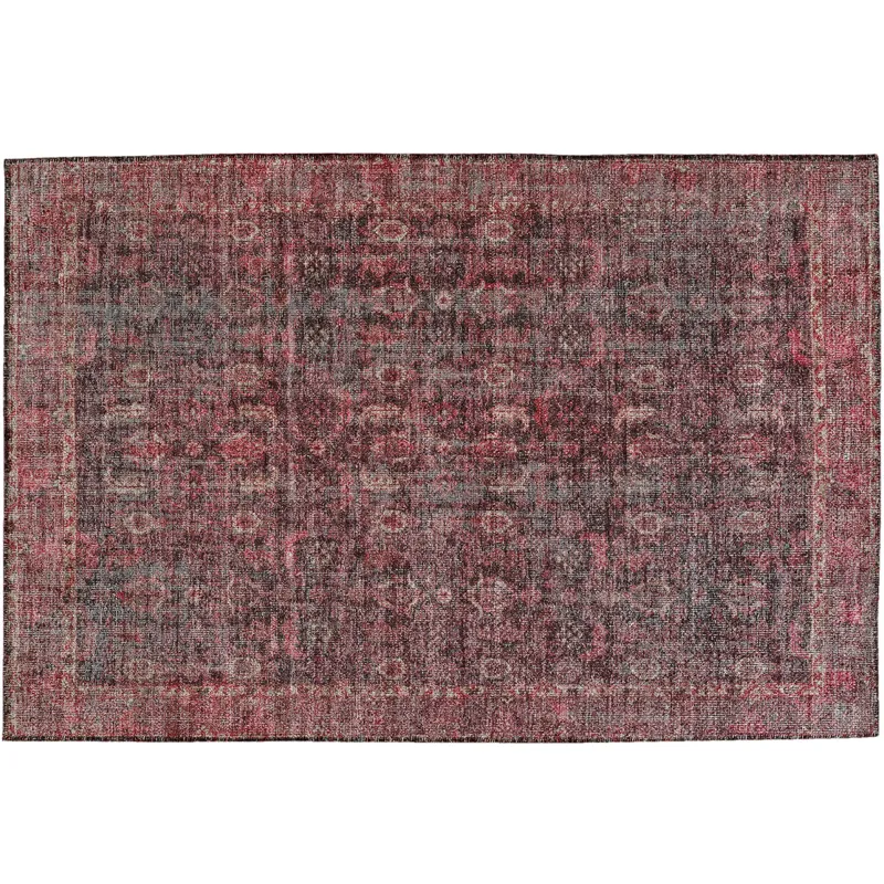 Indoor/Outdoor Karaj Pink 1\'8\" x 2\'6\" Rug