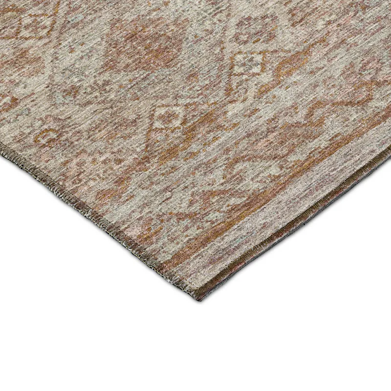 Indoor/Outdoor Karaj Copper 9\' x 12\' Rug