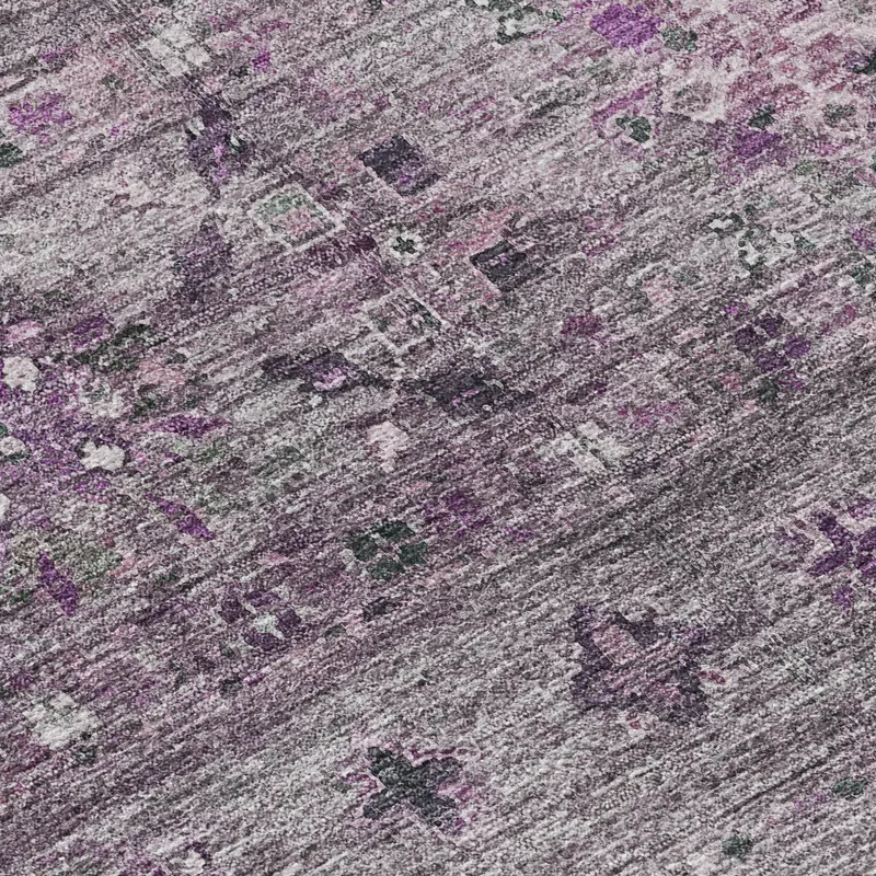 Indoor/Outdoor Karaj Purple 9\' x 12\' Rug