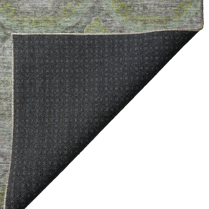 Indoor/Outdoor Karaj Olive 2\'6\" x 3\'10\" Rug