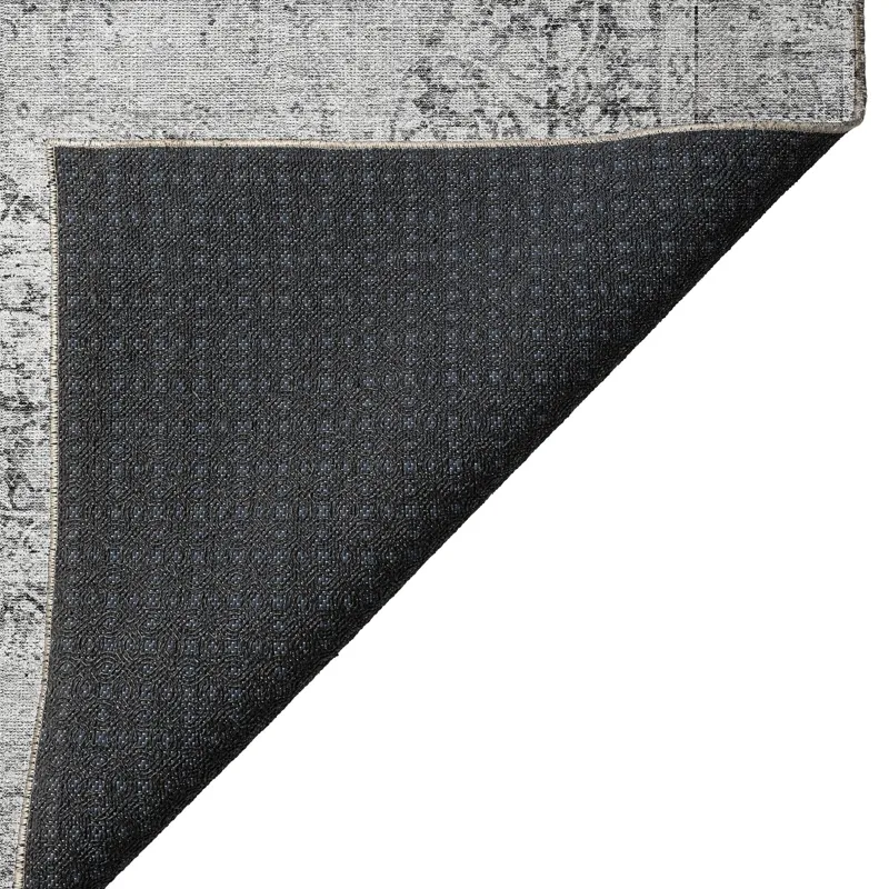 Indoor/Outdoor Karaj Gray 2\'6\" x 3\'10\" Rug
