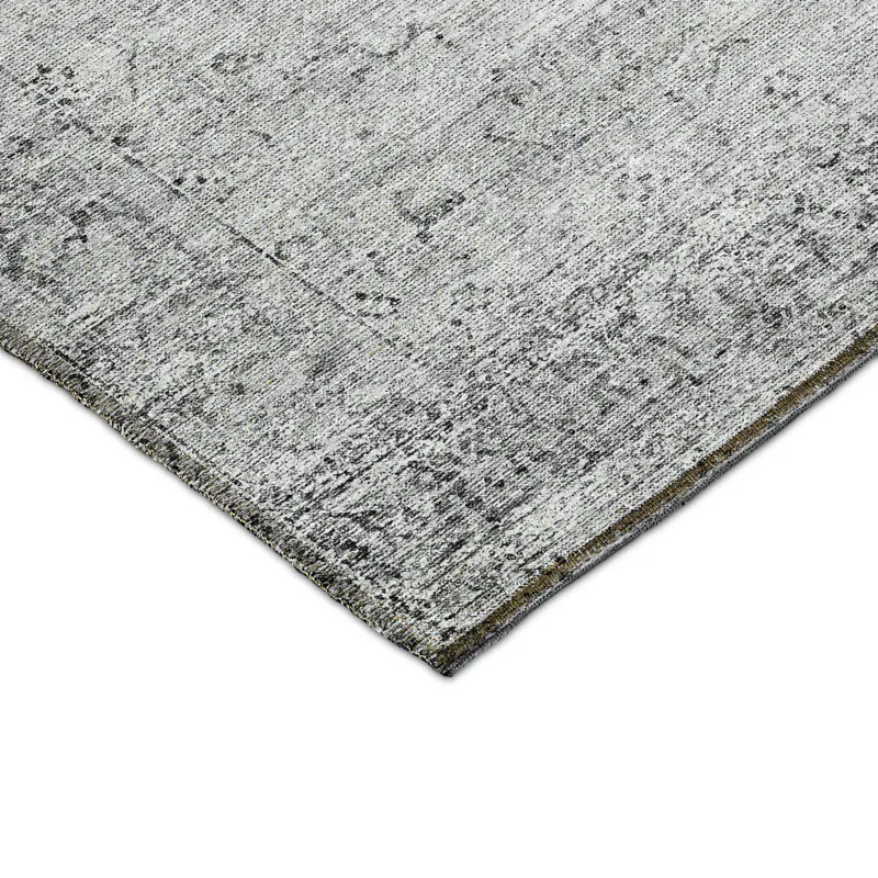 Indoor/Outdoor Karaj Gray 2\'6\" x 3\'10\" Rug