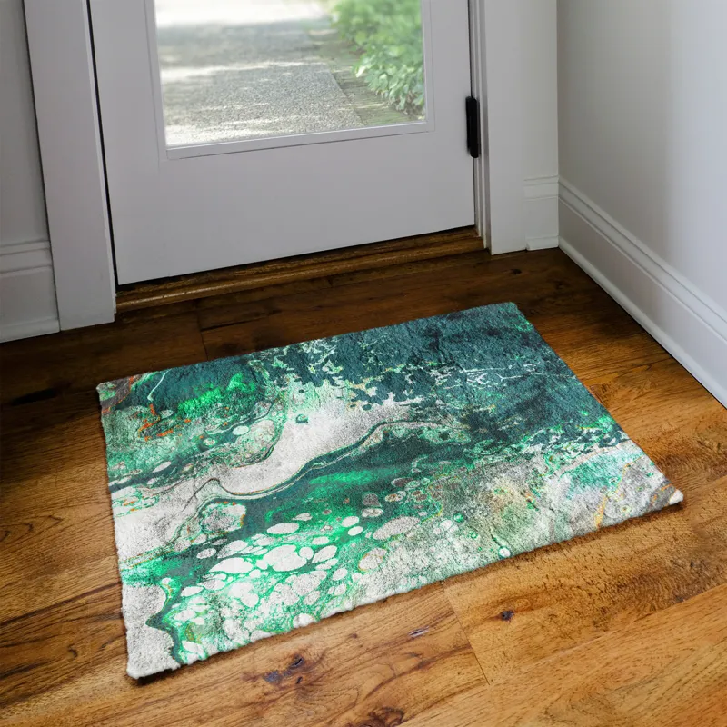 Kikiamo Emerald City 1\'8\" x 2\'6\" Rug
