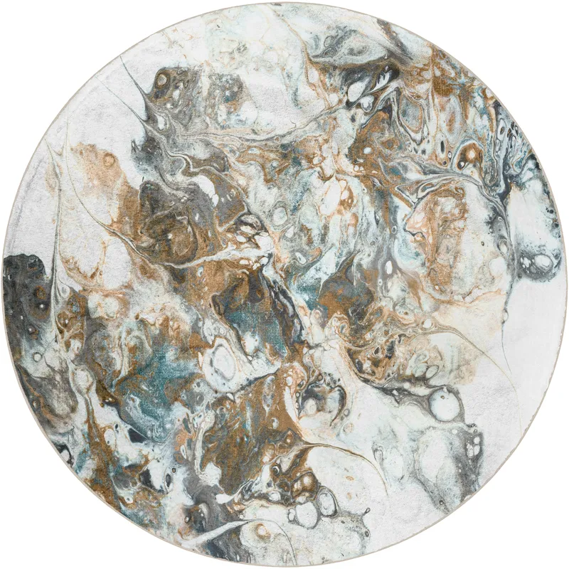 Kikiamo Volcano 8\' x 8\' Round Rug