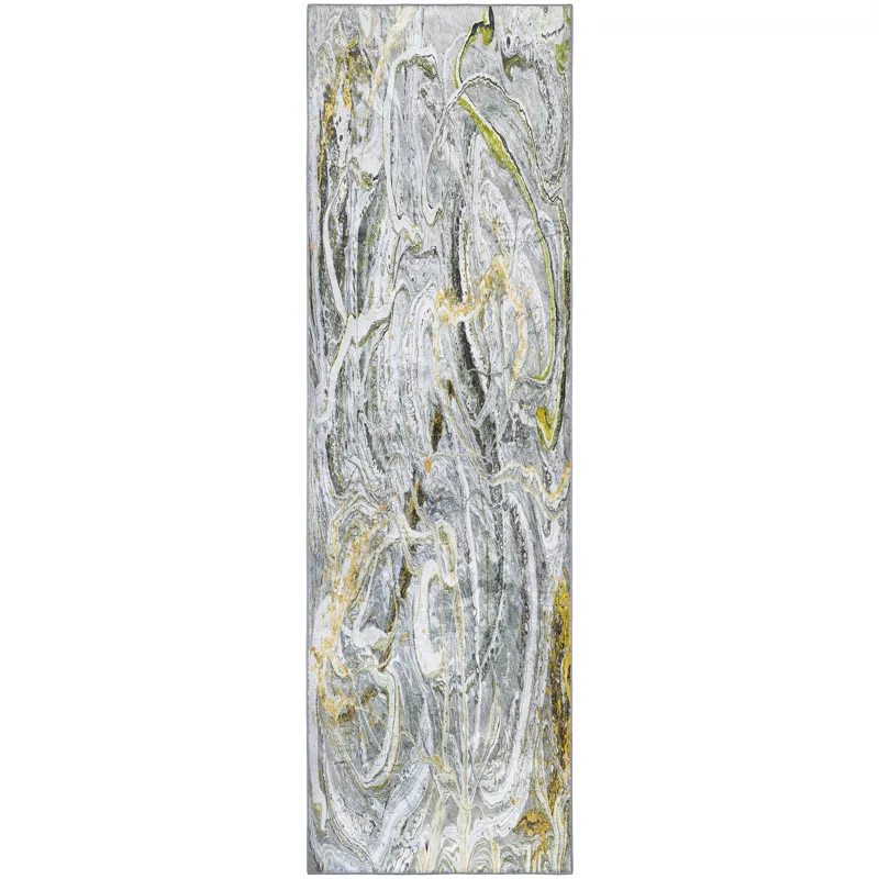 Kikiamo Storm 2\'3\" x 7\'6\" Runner Rug