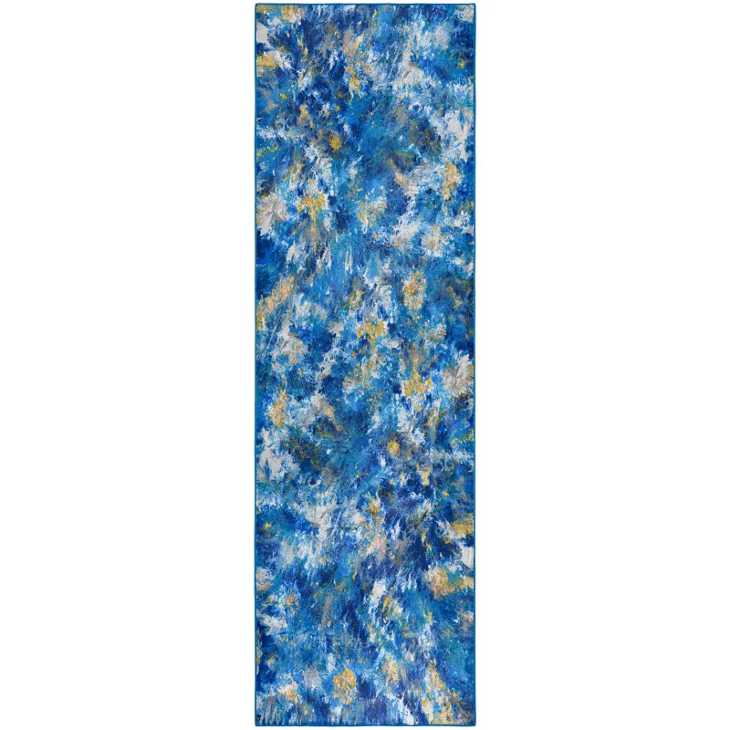 Kikiamo Pacifica 2\'3\" x 7\'6\" Runner Rug