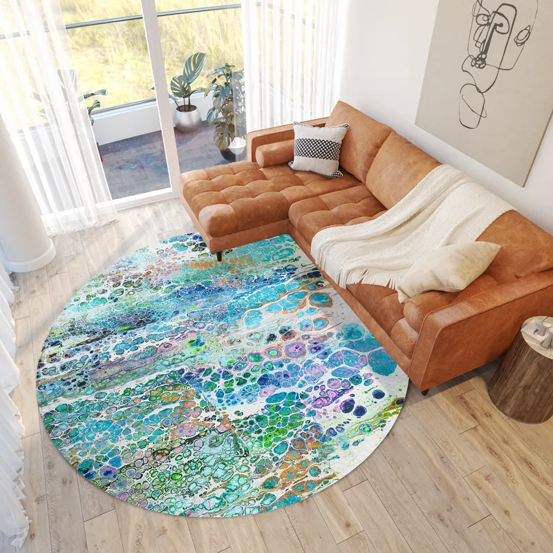 Kikiamo Twilight 8\' x 8\' Round Rug