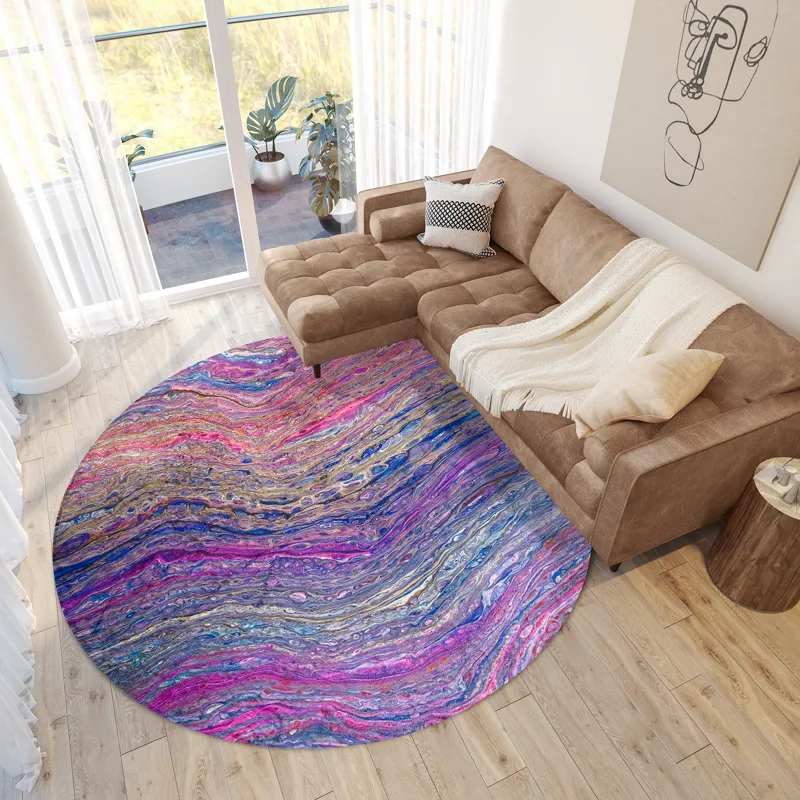 Kikiamo Passion 8\' x 8\' Round Rug