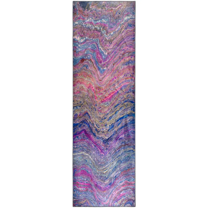 Kikiamo Passion 2\'3\" x 7\'6\" Runner Rug