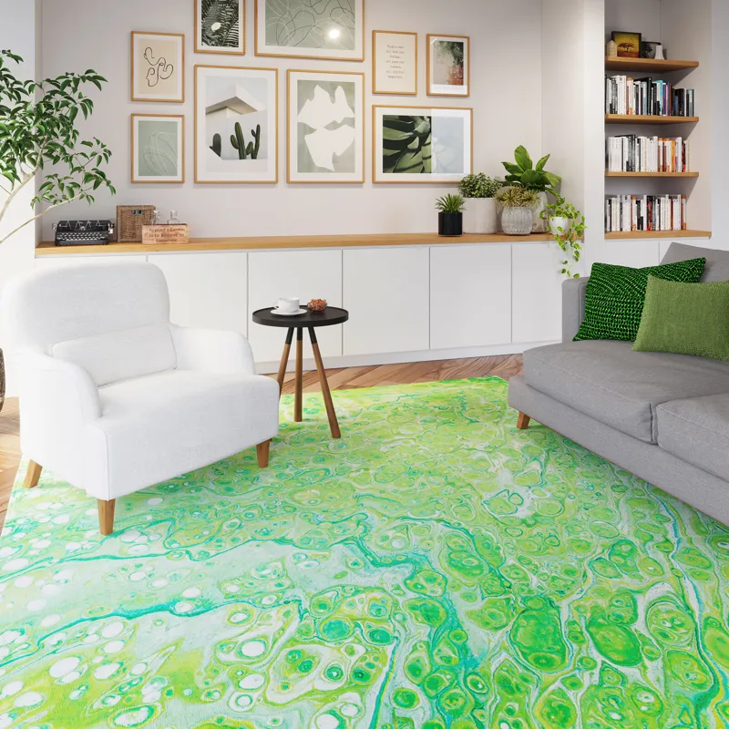 Kikiamo Lime-In 8\' x 10\' Rug